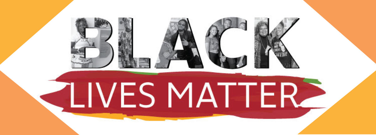Black Lives Matter banner