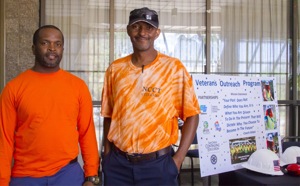 Veteran students participate in San Diego Continuing Education’s Honoring All Who Served, veteran-focused resource fair