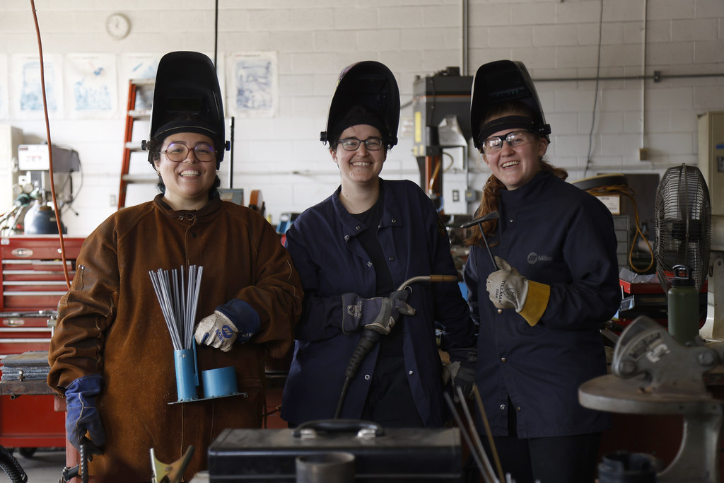 Lauren Spangler (right)