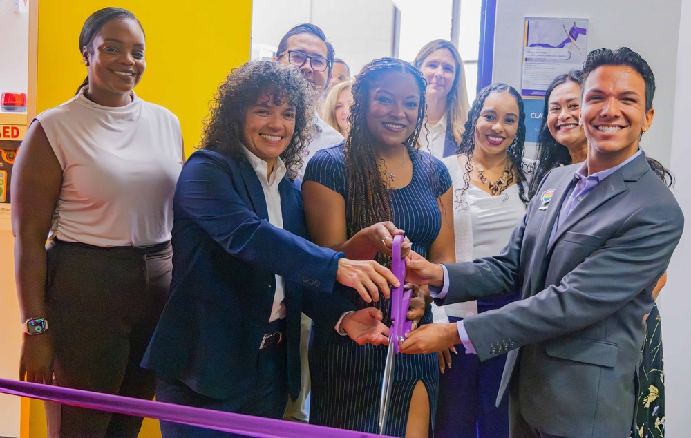 Be Well mental health center grand opening and ribbon cutting at the Educational Cultural Complex