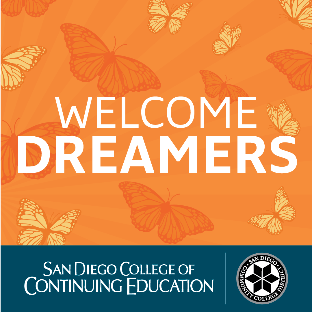 SDCCE is proudly joining forces with the California Community Colleges system and the SDCCD to celebrate Undocumented Student Action Week