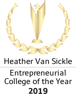 Heather Van Sickle Entrepreneurial College of the Year 2019