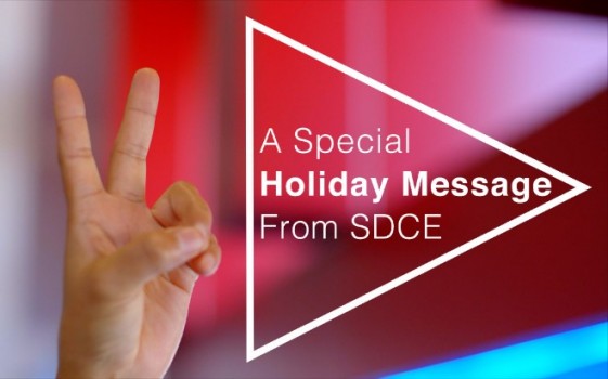 SDCE's Holiday Video
