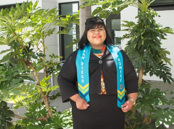 SDCE Graduate and San Diego Promise Student Lavette Arciga