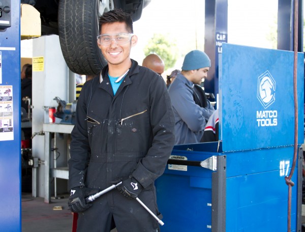 Humberto Perez, Auto Technician Student at SDCE