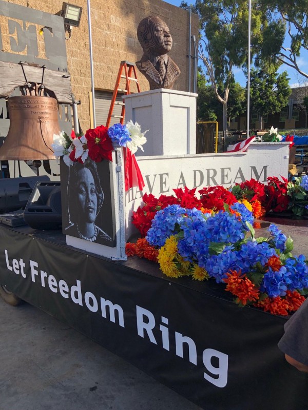 SDCE's Welding students design Civil Rights Movement float for MLK Jr. Parade