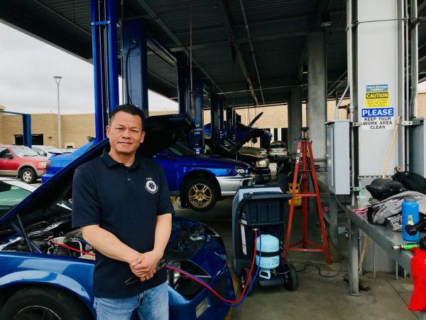  Sam Phu, Department Chair for the Automotive and Skilled and Technical Trades certificate programs at the San Diego College of Continuing Education.