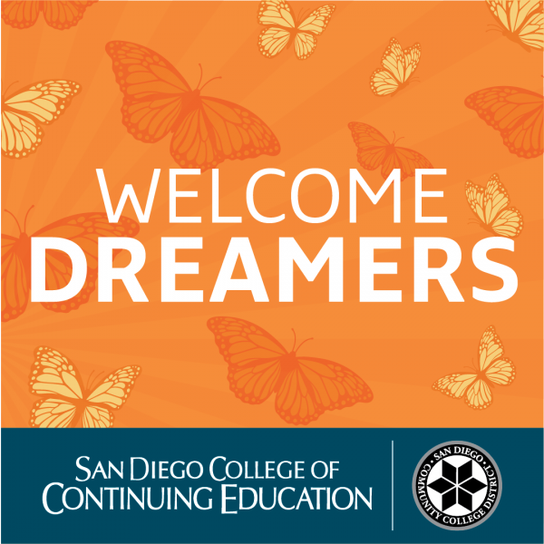 SDCCE is proudly joining forces with the California Community Colleges system and the SDCCD to celebrate Undocumented Student Action Week