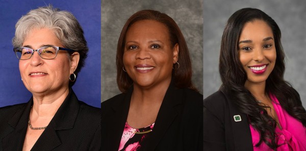  (L to R) Michelle Fischthal, D.B.A., Marsha Gable, Ed.D., and Tina King, Ed.D.