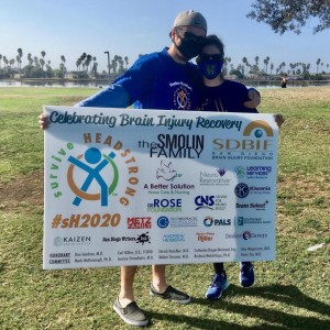 Lauren participates in San Diego Brain Injury Foundation annual surviveHEADSTRONG Walk for Recovery