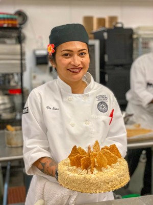 SDCCE Graduate and Chef, Rie Sims