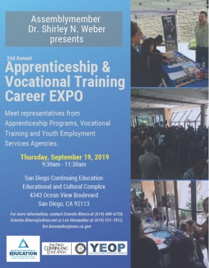 California's 79th State Assembly District Hosts Career Expo at  SDCE
