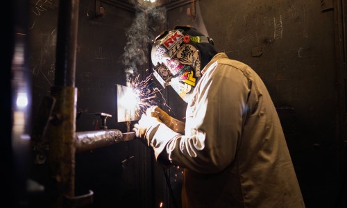 Carlos Anduaga advances his welding skills at SDCCE