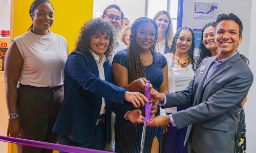 Be Well mental health center grand opening and ribbon cutting at the Educational Cultural Complex
